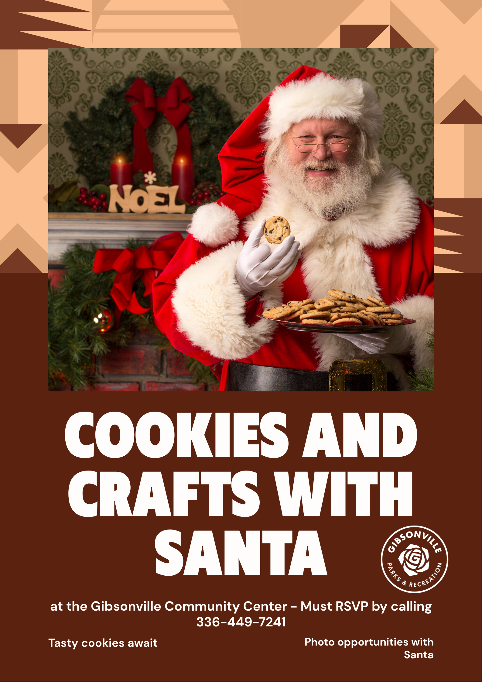 Cookies & Crafts with Santa