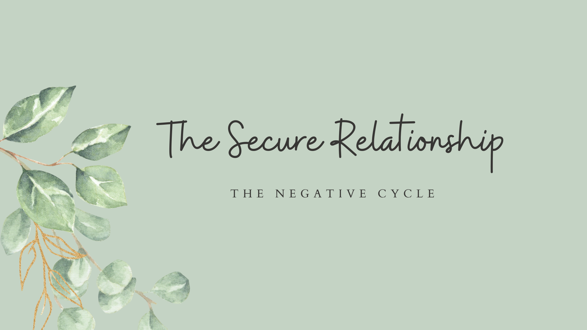 Join Julie Menanno's Couples Group — The Secure Relationship