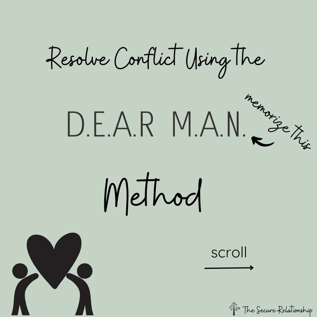 The DEAR MAN Method for Relationship Conflict