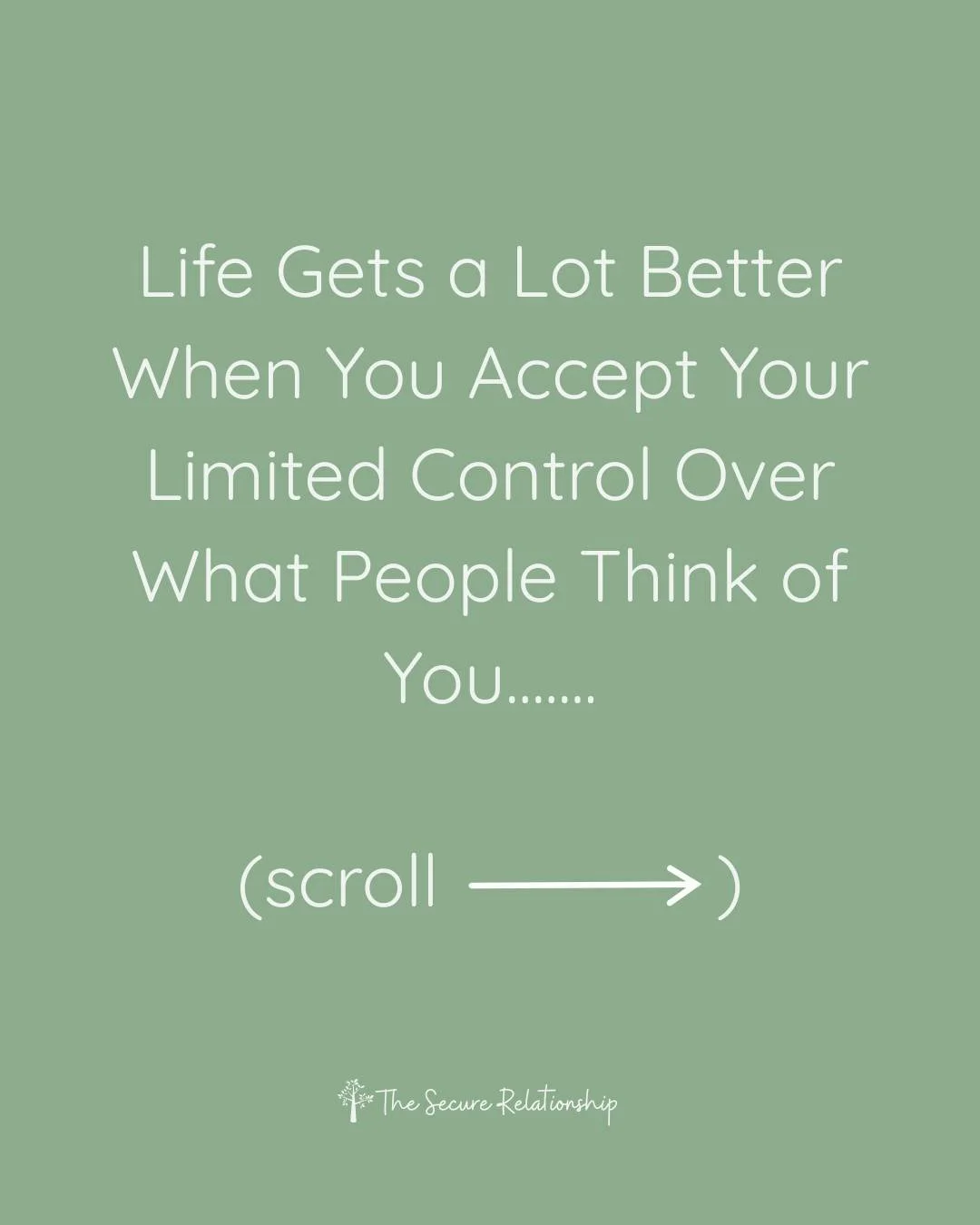 Remember that you can't control what everyone thinks of you ❤
