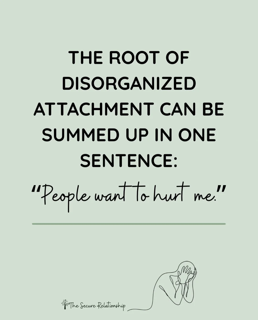Disorganized attachment reads every hurt as a danger.
#disorganizedattachment #attachmentstyles
