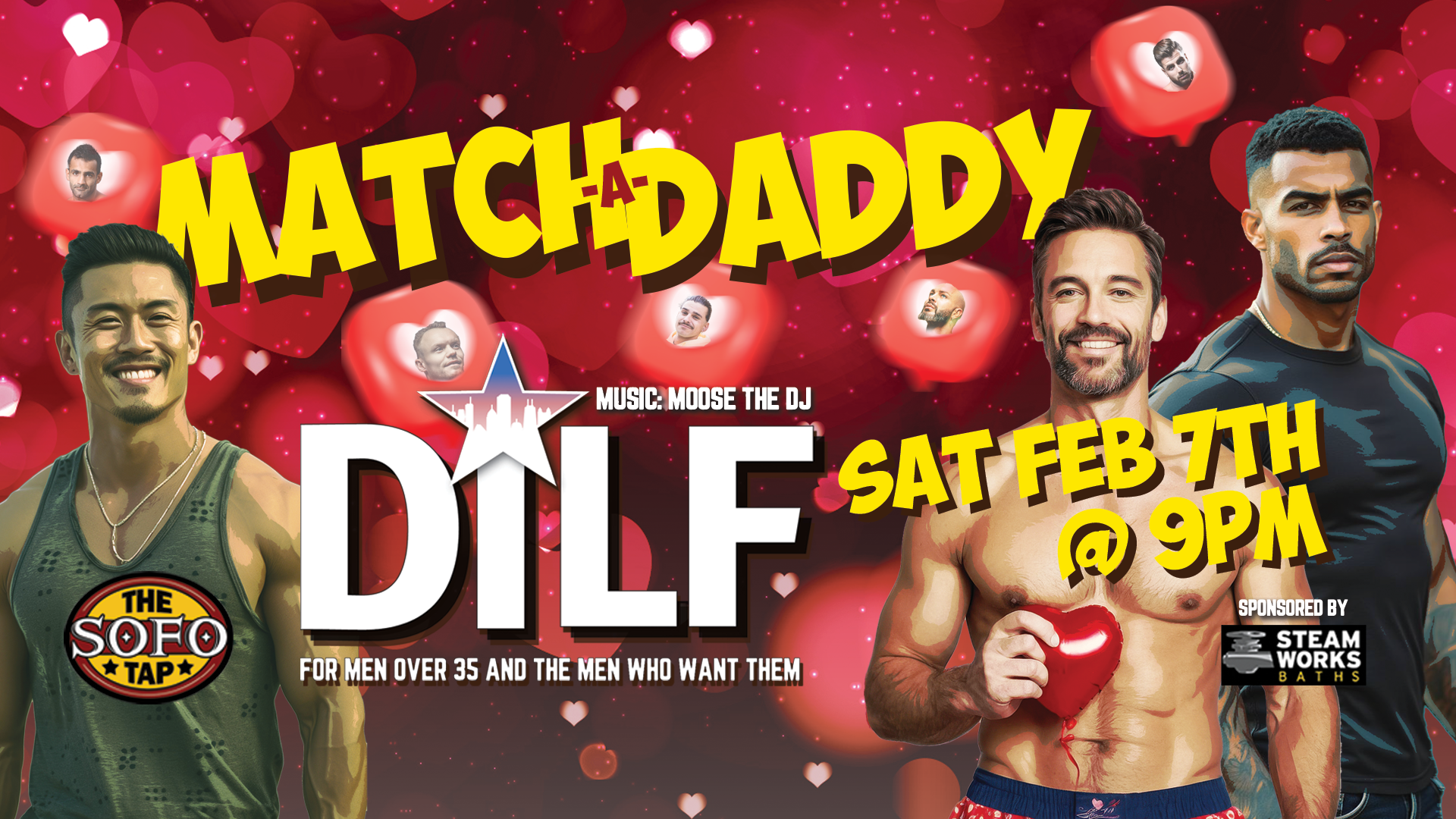 SATURDAY FEBRUARY 7TH • 9PM-3AM