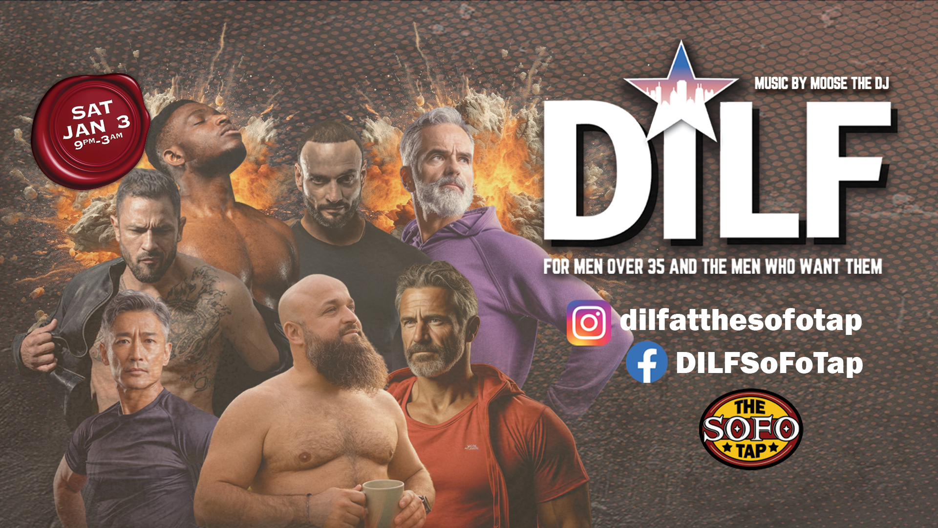 SATURDAY JANUARY 3RD • 9PM-3AM