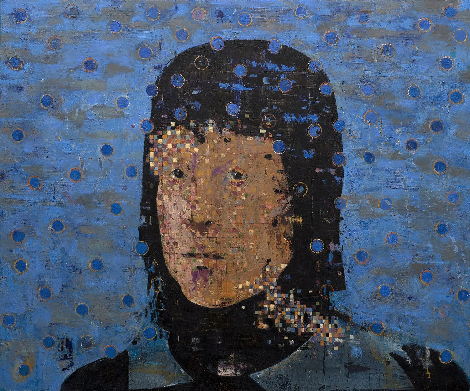 Last Man Standing - Olje-100x120cm