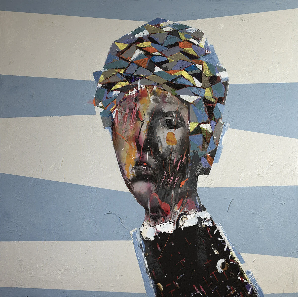 Hva skjer?-Akryl-100x100cm