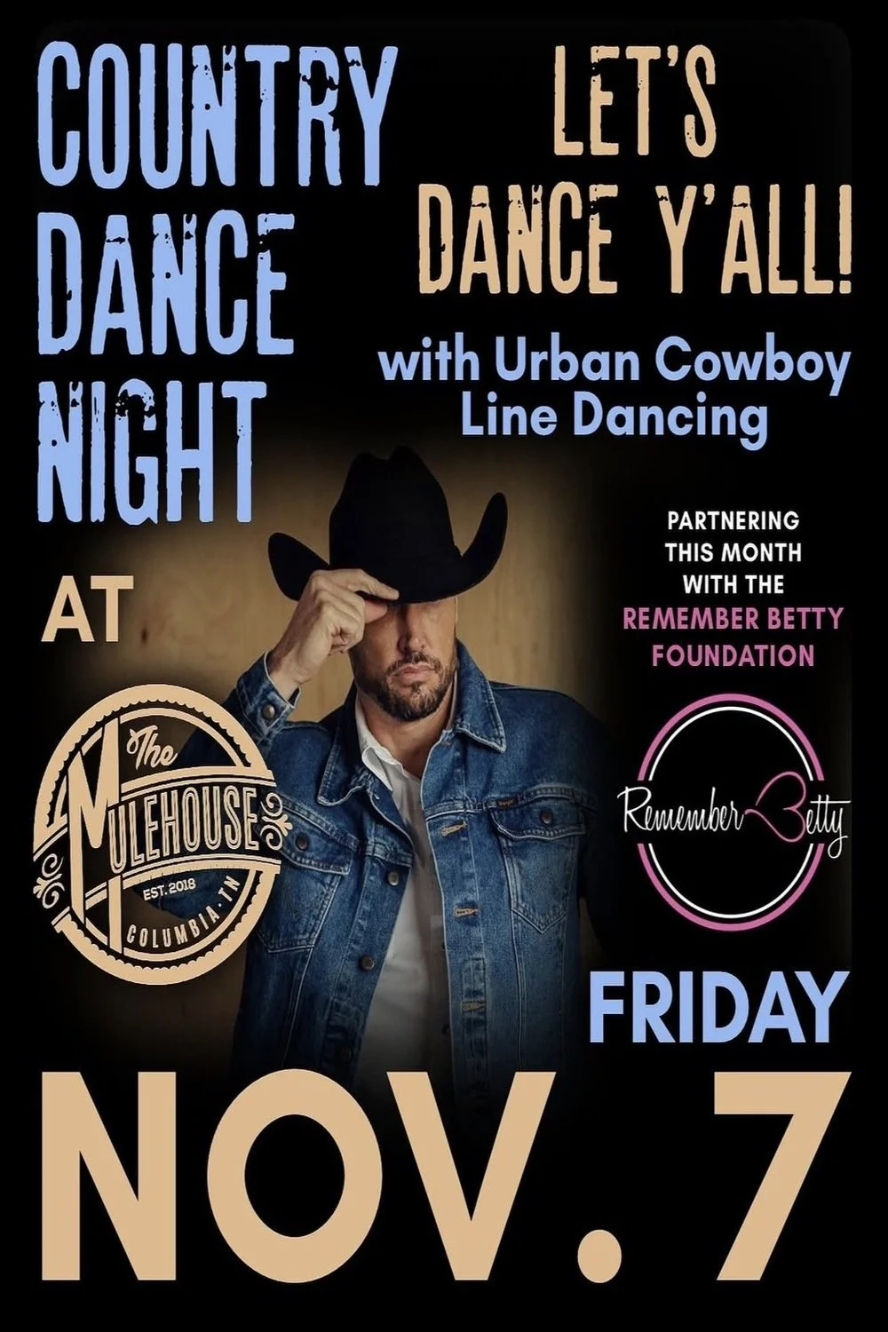 Line Dance Lessons In Columbia, TN | Country Dance Night At The Mulehouse