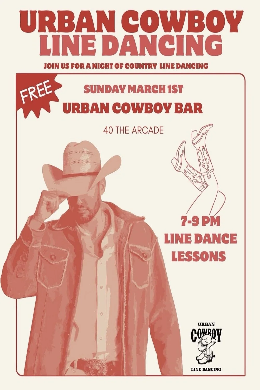 FREE Line Dance Lessons | Urban Cowboy Bar Nashville
