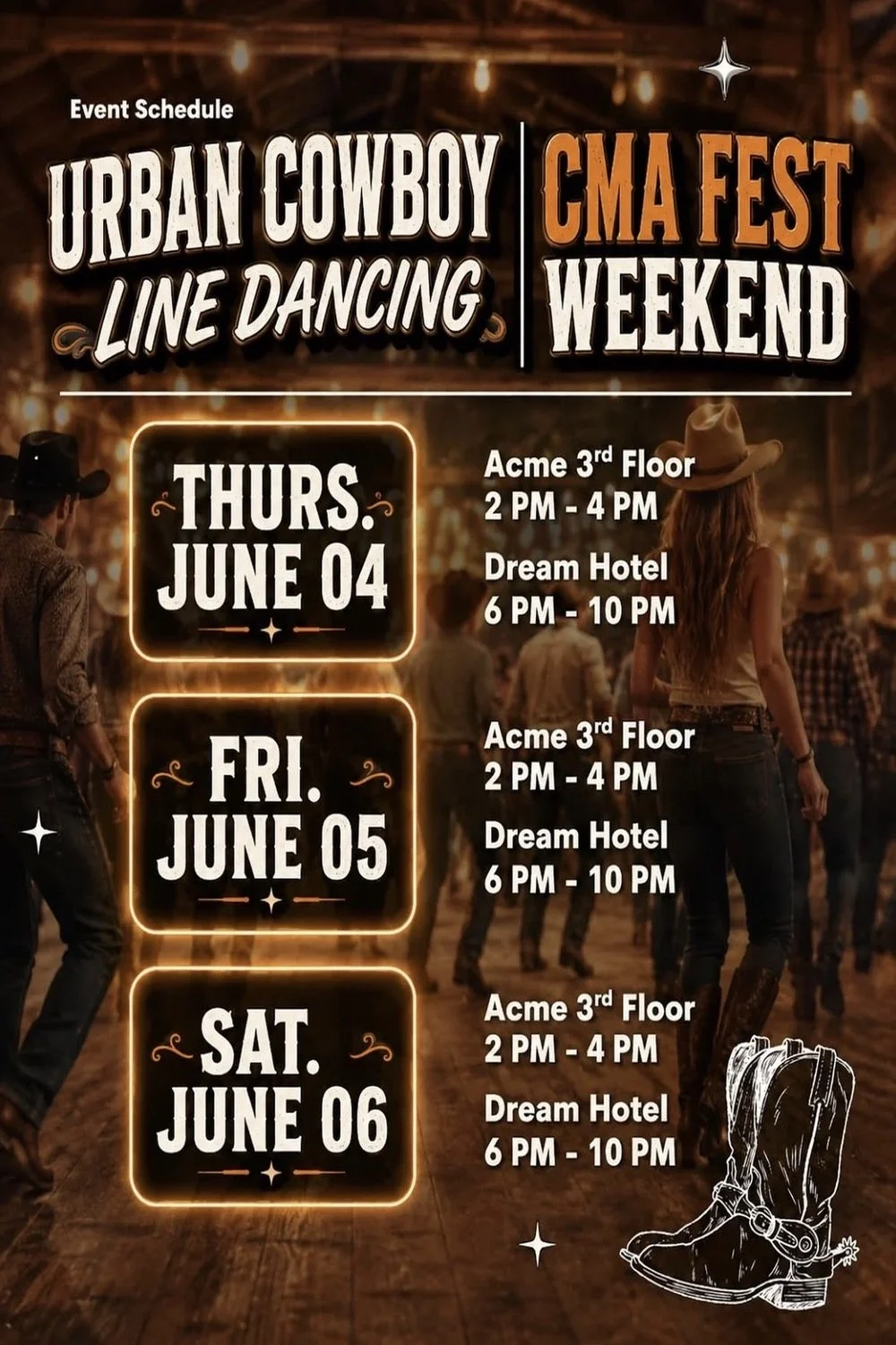 CMA Fest Weekend (Multiple Locations)