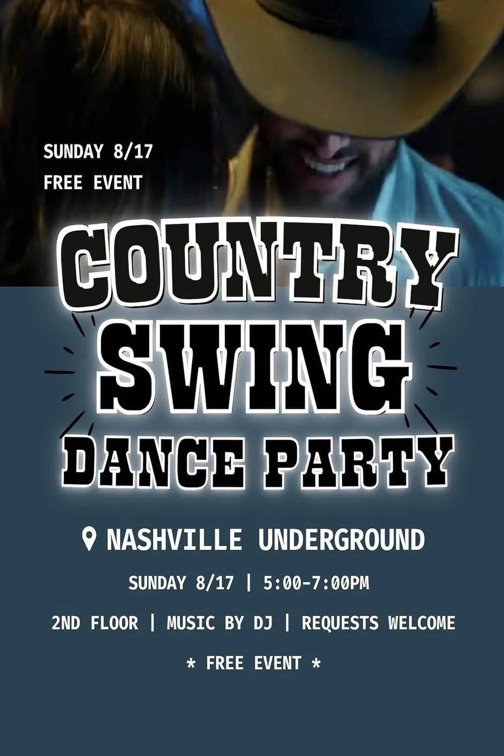 FREE Country Swing Dance Party in Nashville | Nashville Underground