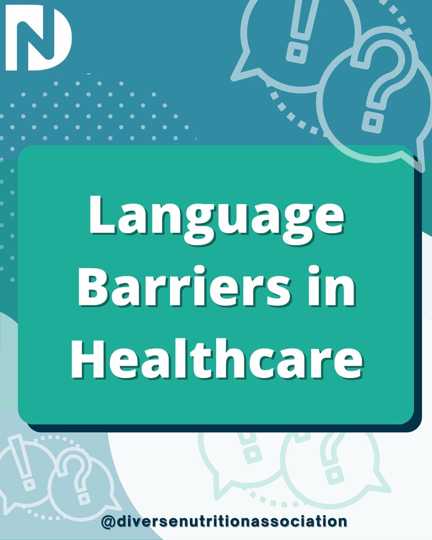 Understanding the role that language plays in creating barriers to healthcare is crucial for HCP&rsquo;s experiencing an increasing range of culturally and linguistically diverse populations. Swipe right to learn more about some of the implications o