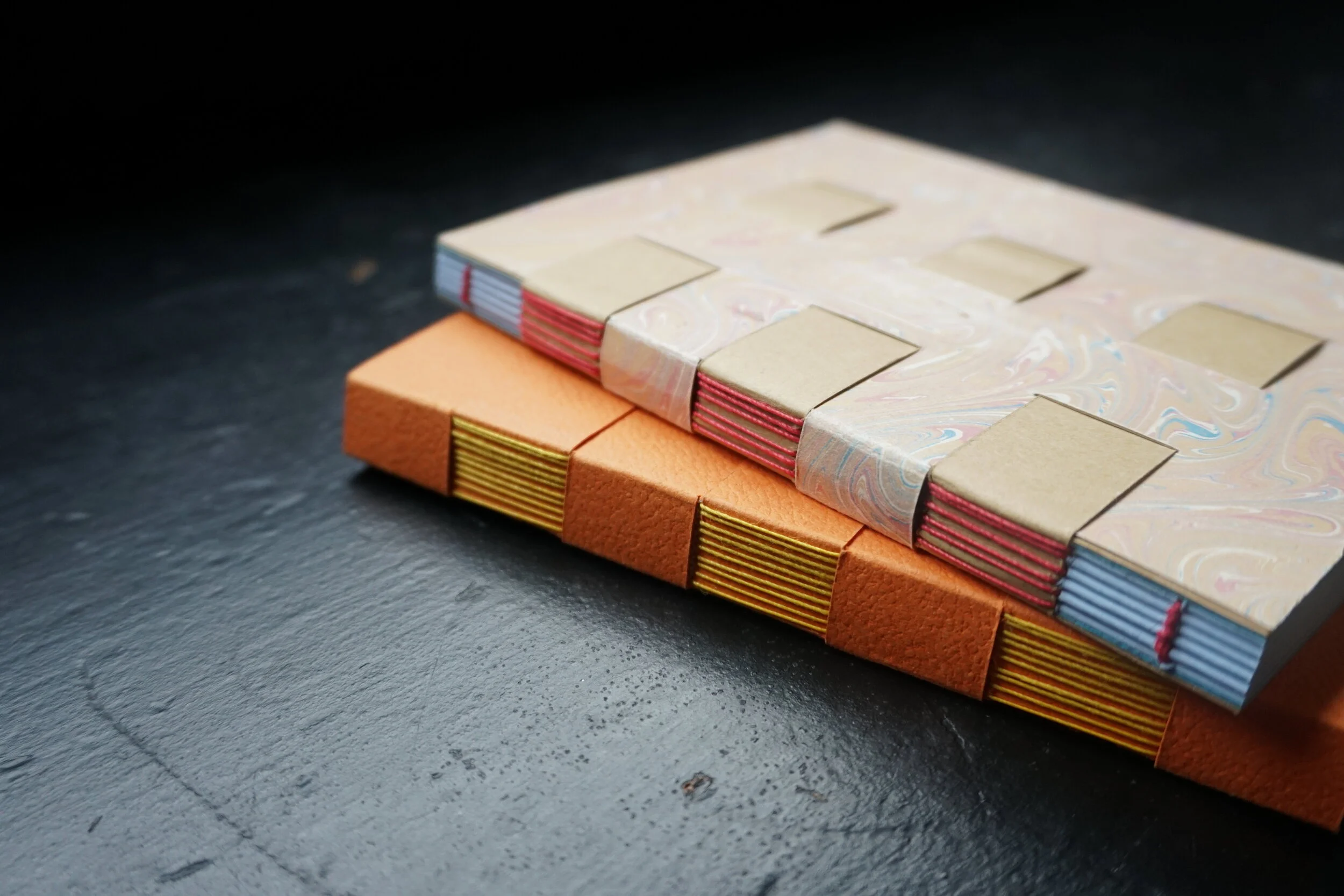 Bookbinding: A crossed structure notebook - POSTPONED