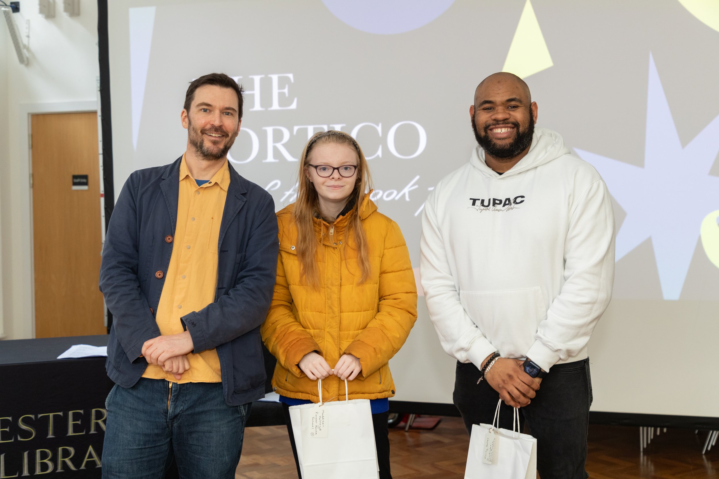 Pioneer House student in yellow jacket with Oliver East and Reece Williams.jpg
