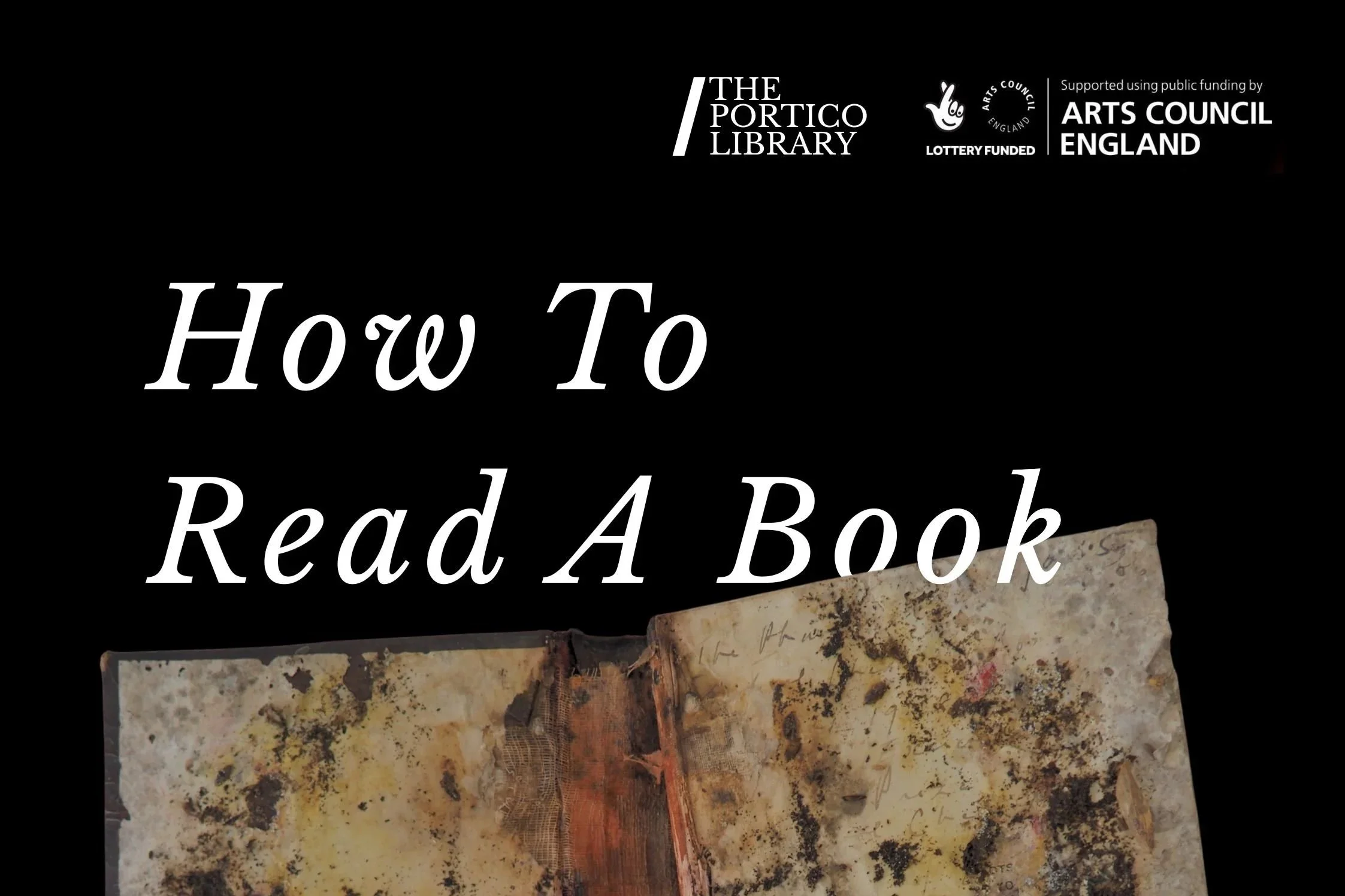 How To Read A Book: exhibition opening