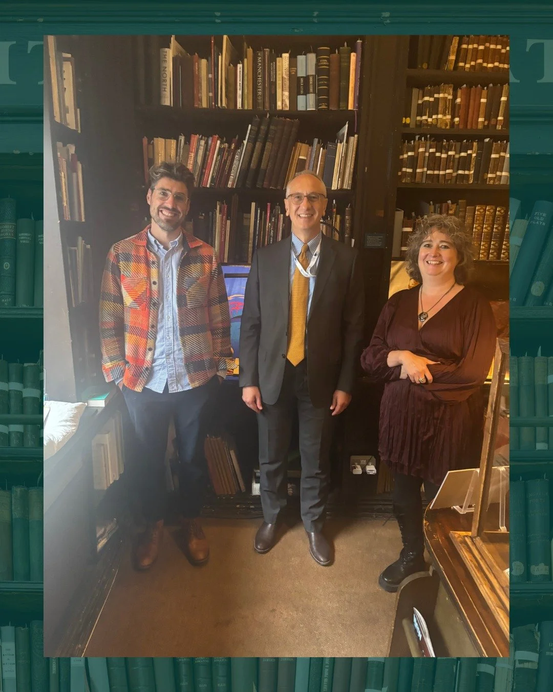 We recently had the privilege of hosting Mr Alexandros Ioannidis, the Greek Consul for Manchester, at The Portico! 

CEO Dr Thom Keep and Creative Producer and Historian Dr Debbie Challis welcomed Mr Ioannidis. Debbie showcased some remarkable volume