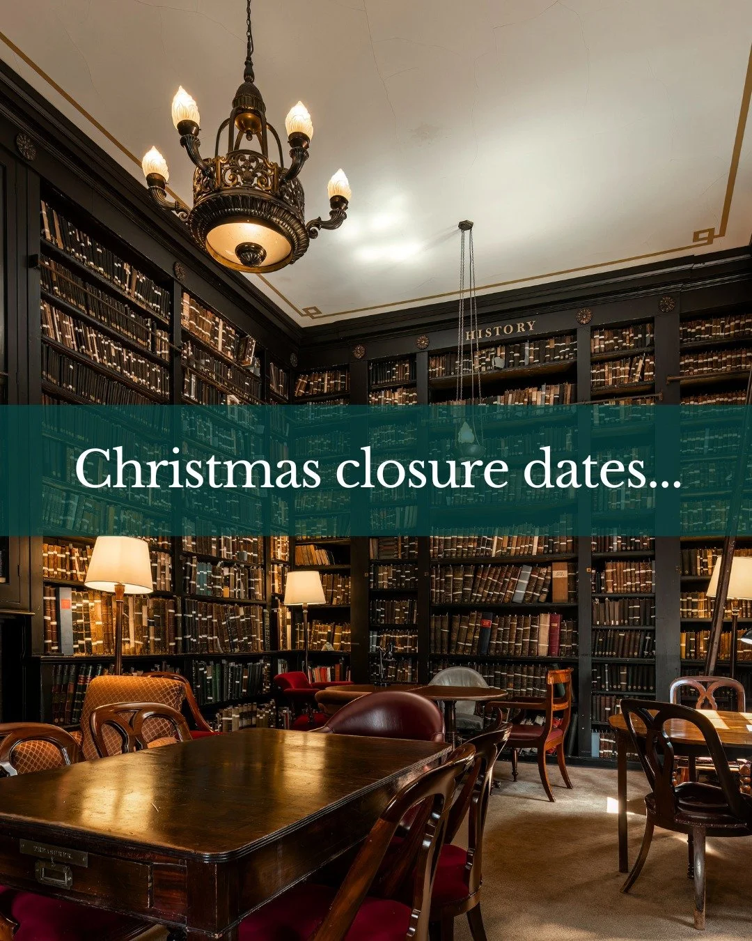Well, we've reached the final few days of what has been a truly historic year for The Portico...

We'll be closing at mid-day on Friday 19th December for our Christmas break, and will reopen to all on Monday 12th January.

We'd love to see as many pe