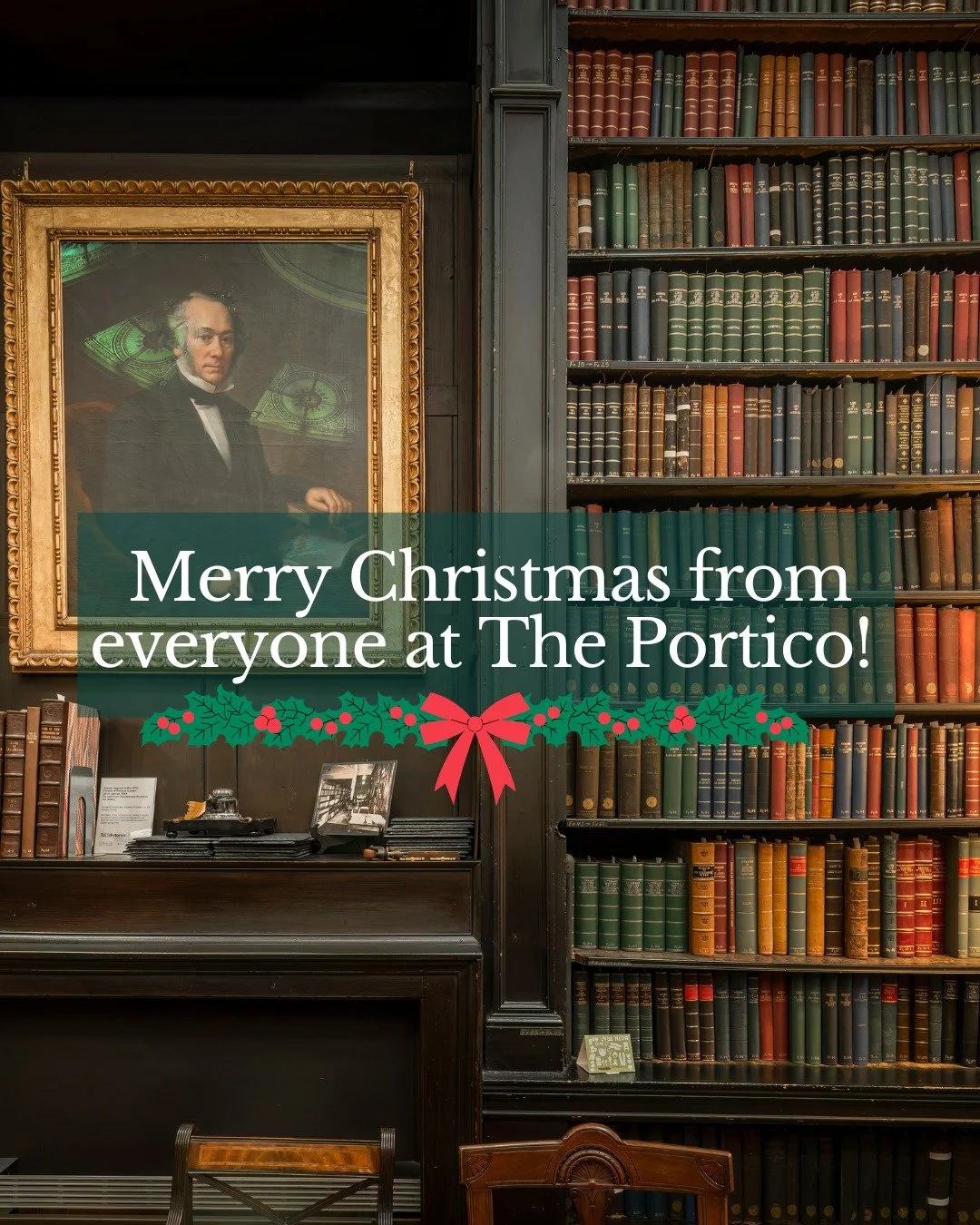 Wishing everyone a very Merry Christmas and a wonderful New year from all of us here at The Portico!