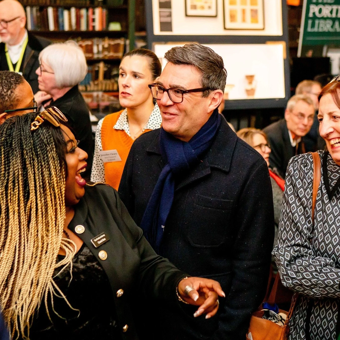 Last Wednesday, we took a big step forward in the Portico Reunited project.

We were honoured to welcome @mayorofgm Andy Burnham to The Portico, bringing together civic leaders, funders, trustees, patrons and placemakers for a focused conversation ab