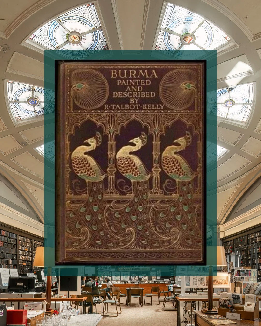 Explore book covers and the arts and crafts movement in a BSL-signed talk with bookbinder and arts &amp; craft expert Barry Clark at The Portico on Thursday 29th January. 

The use of book cloth and Victorian machinery revolutionised book production 
