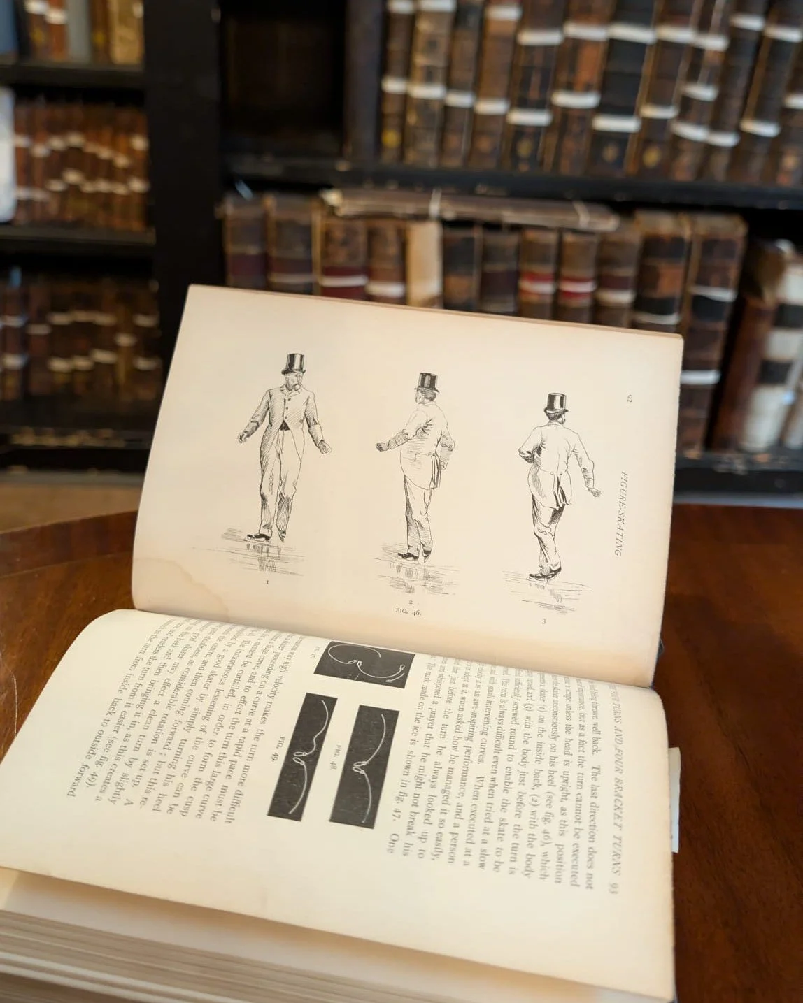 A very timely Winter @olympics-inspired discovery from our collection! 

The Badminton Library was a series of books covering Victorian-era pastimes, published between 1885 and 1902. 

Edited by the 8th Duke of Beaufort, these books are considered hi