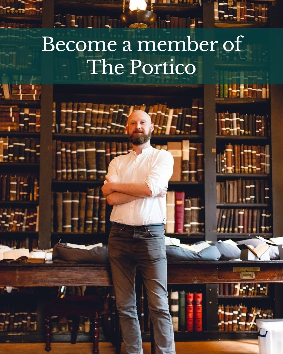 Join The Portico and become part of the library's 220-year history...

Becoming a member is also an opportunity to help us shape the future of a historic Mancunian literary landmark, as we head into one of the most exciting chapters in the library's 