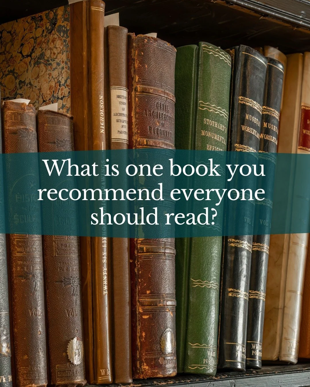 As we work hard behind-the-scenes to prepare the library for reopening tomorrow, we want to hear from you...

Inspired by our new exhibition, 'Everything and Nothing: What makes a 220-year-old library?', we'd love to hear more about your favourite bo