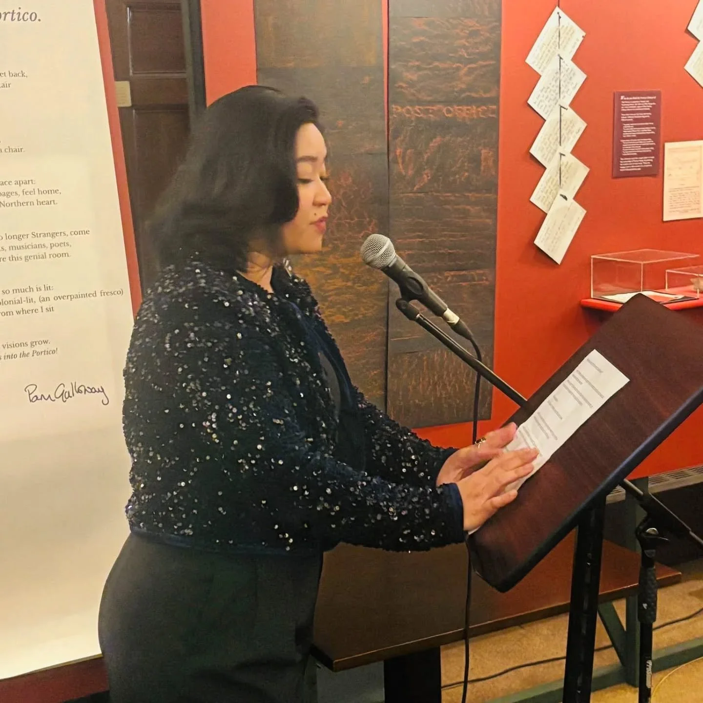 Everything and nothing - What Makes a 220-Year-Old Library? Is now officially open after a rousing public launch last night!

Our curator @apapat.j.g gave a passionate speech on how working with the past can make you feel, and how we are at the cross