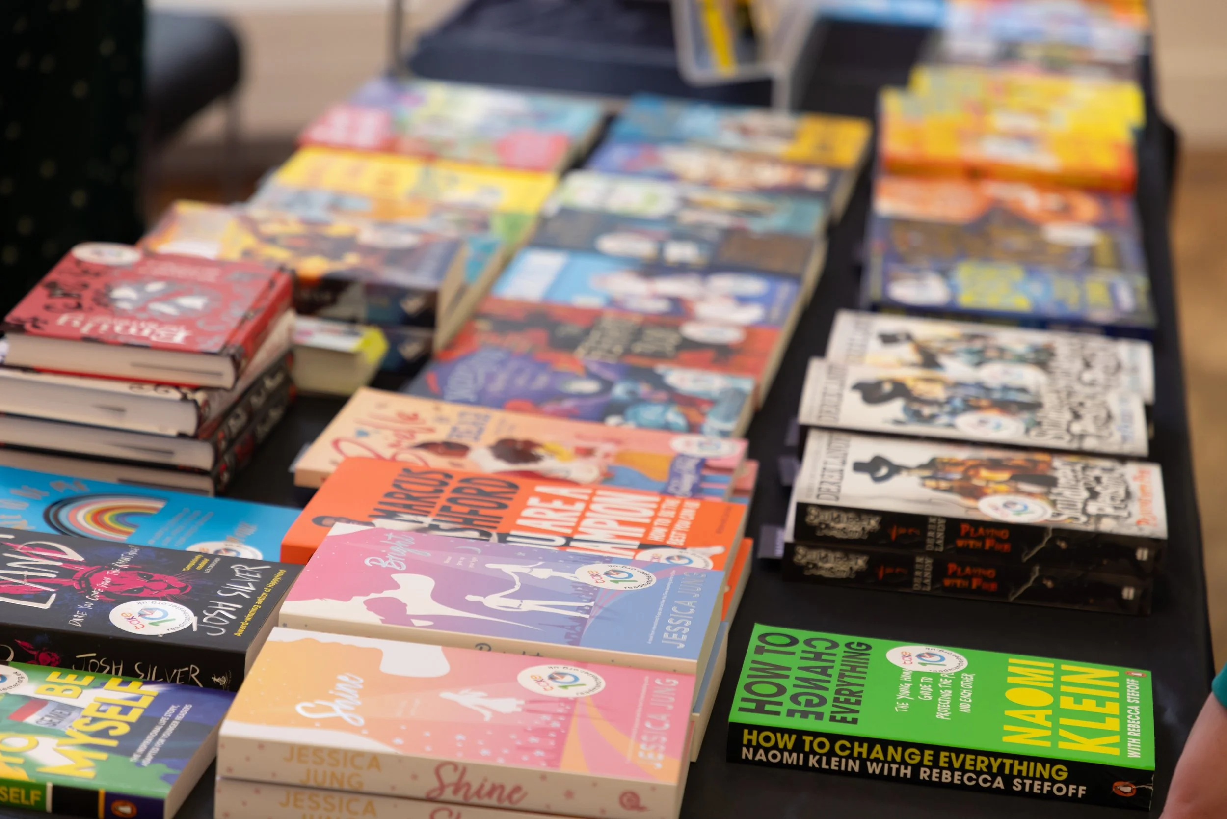 books on Read Manchester table.jpg