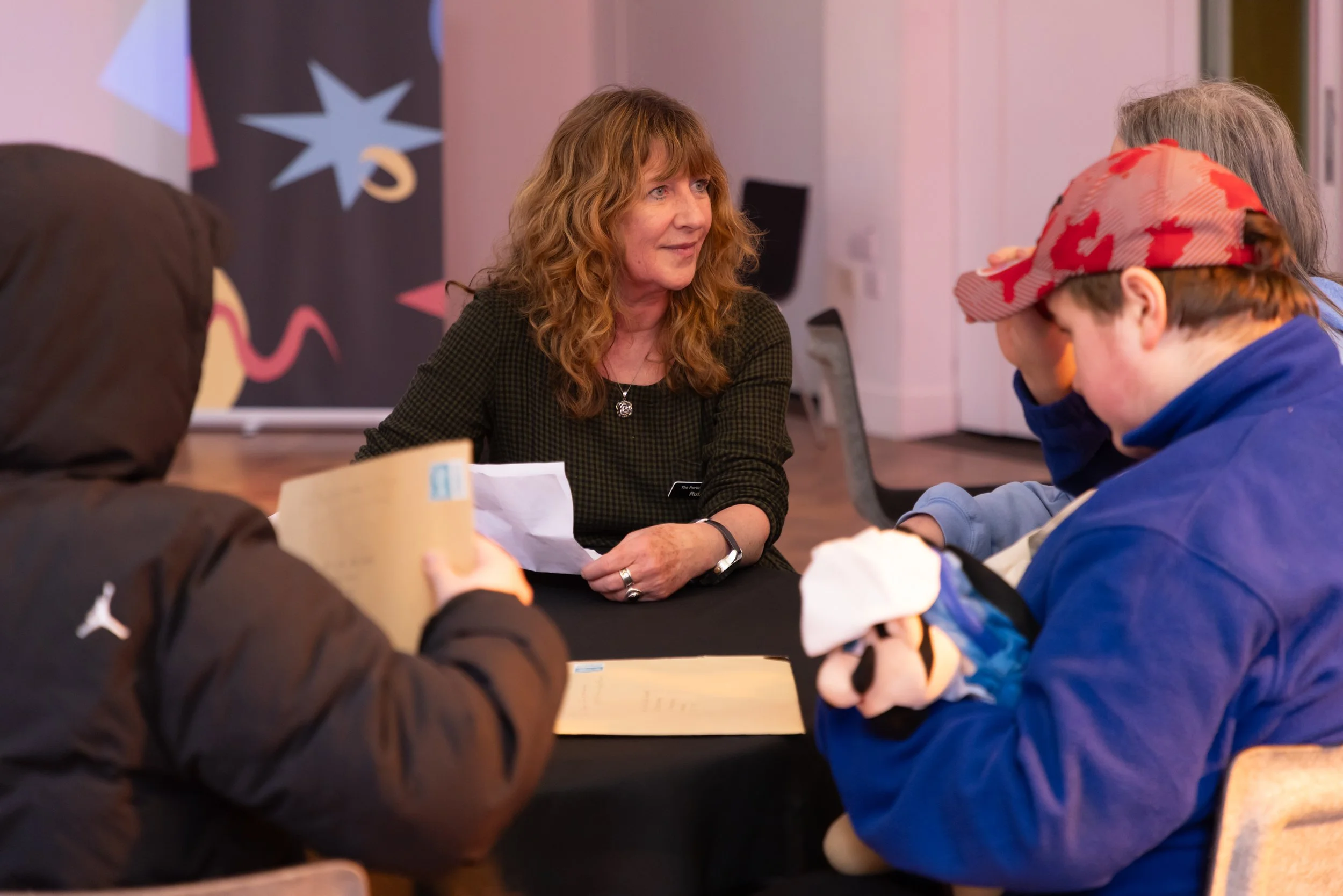 Ruth at Brentwood table 2.jpg