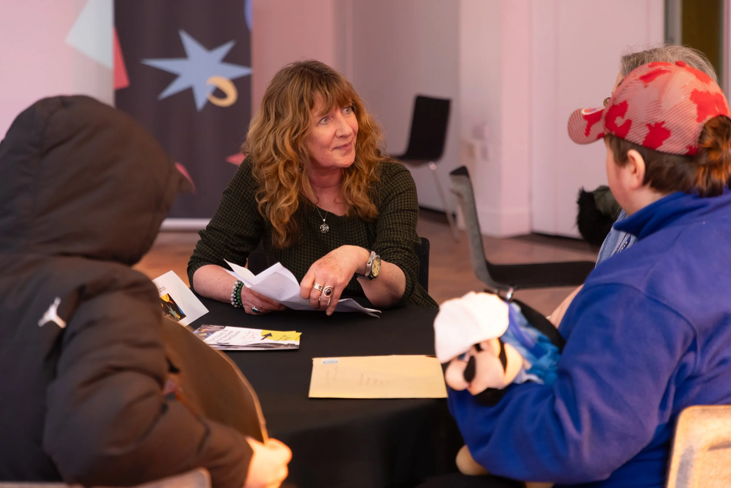Ruth at Brentwood table.jpg