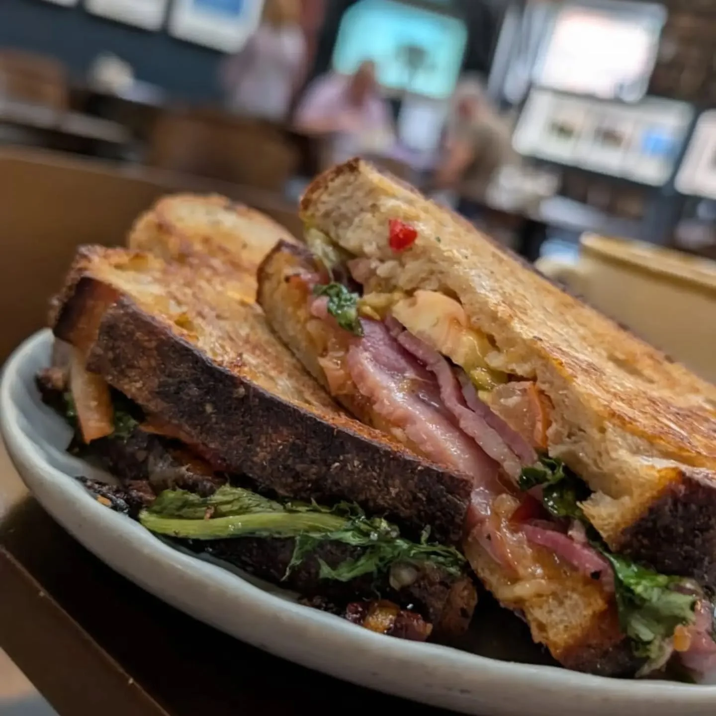 Fancy joining us for a spot of lunch as you peruse our latest exhibition?

Our luxury toasties, made using @holy_grain_sourdough, always hit the spot.

Serving from 10.45am - 2pm!