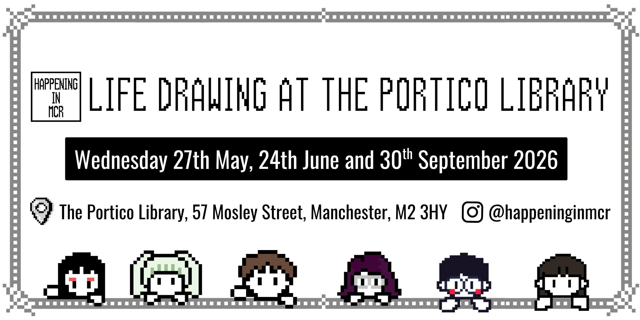 Life Drawing with HappeningInMCR