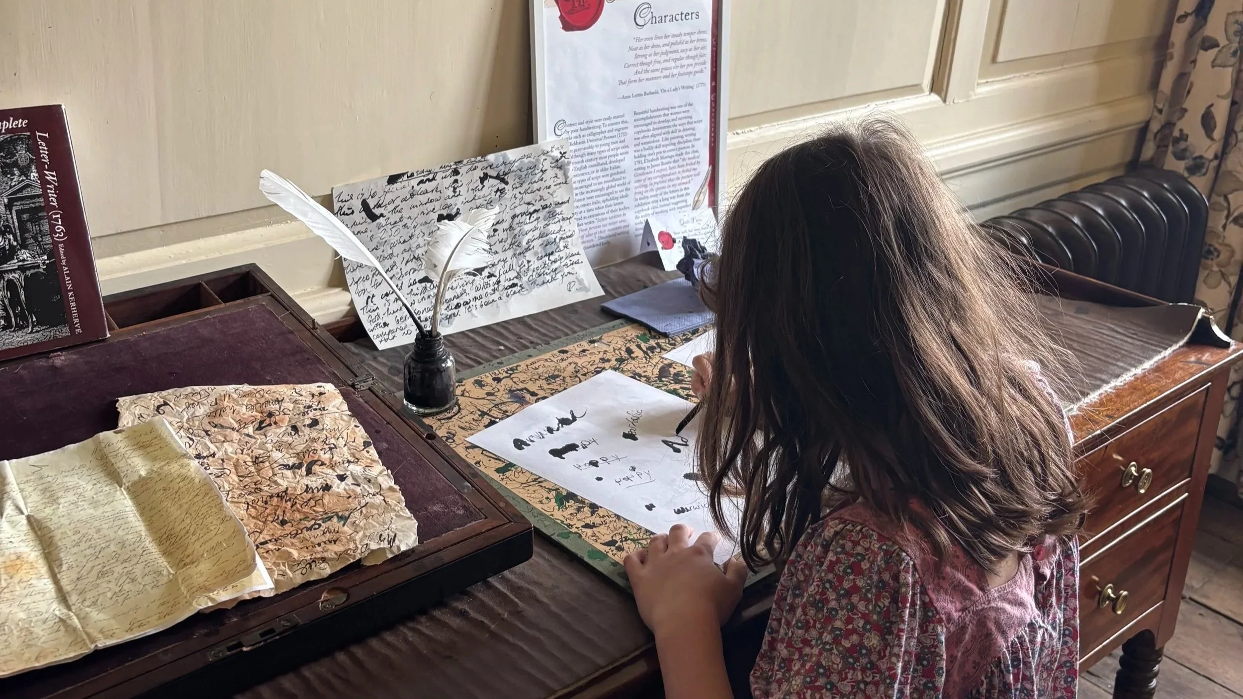 Making a Miniature Book: Family drop in