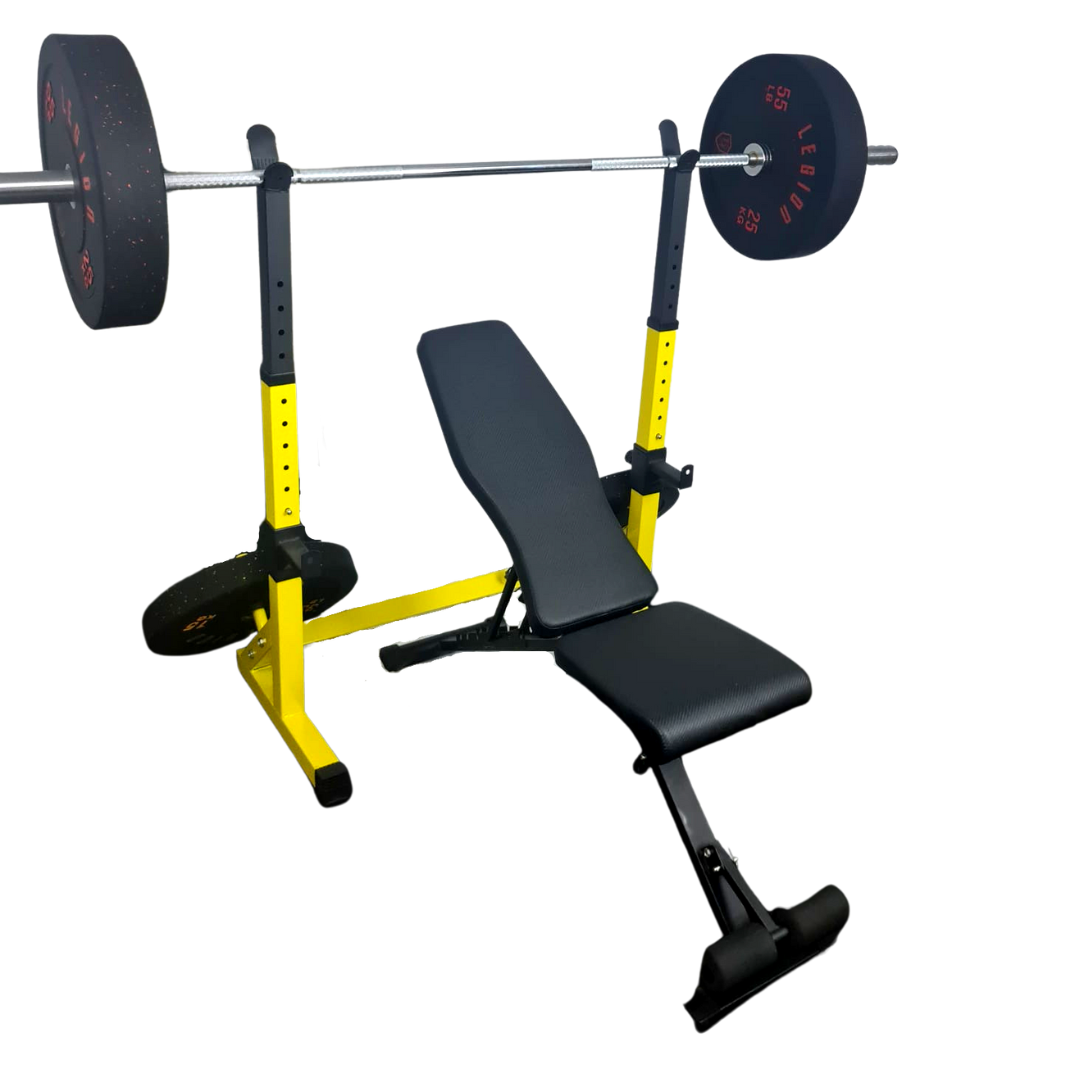 Legion Ultimate Home Gym Package V1 Multi Gym Rack, 150kg Bumper