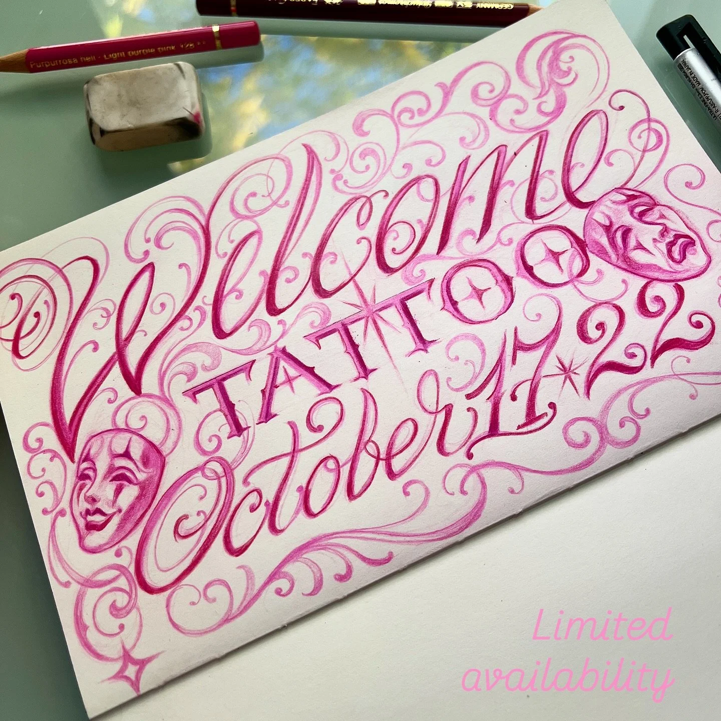 Please inquire via DM or email booking@anastassiatattoo.com