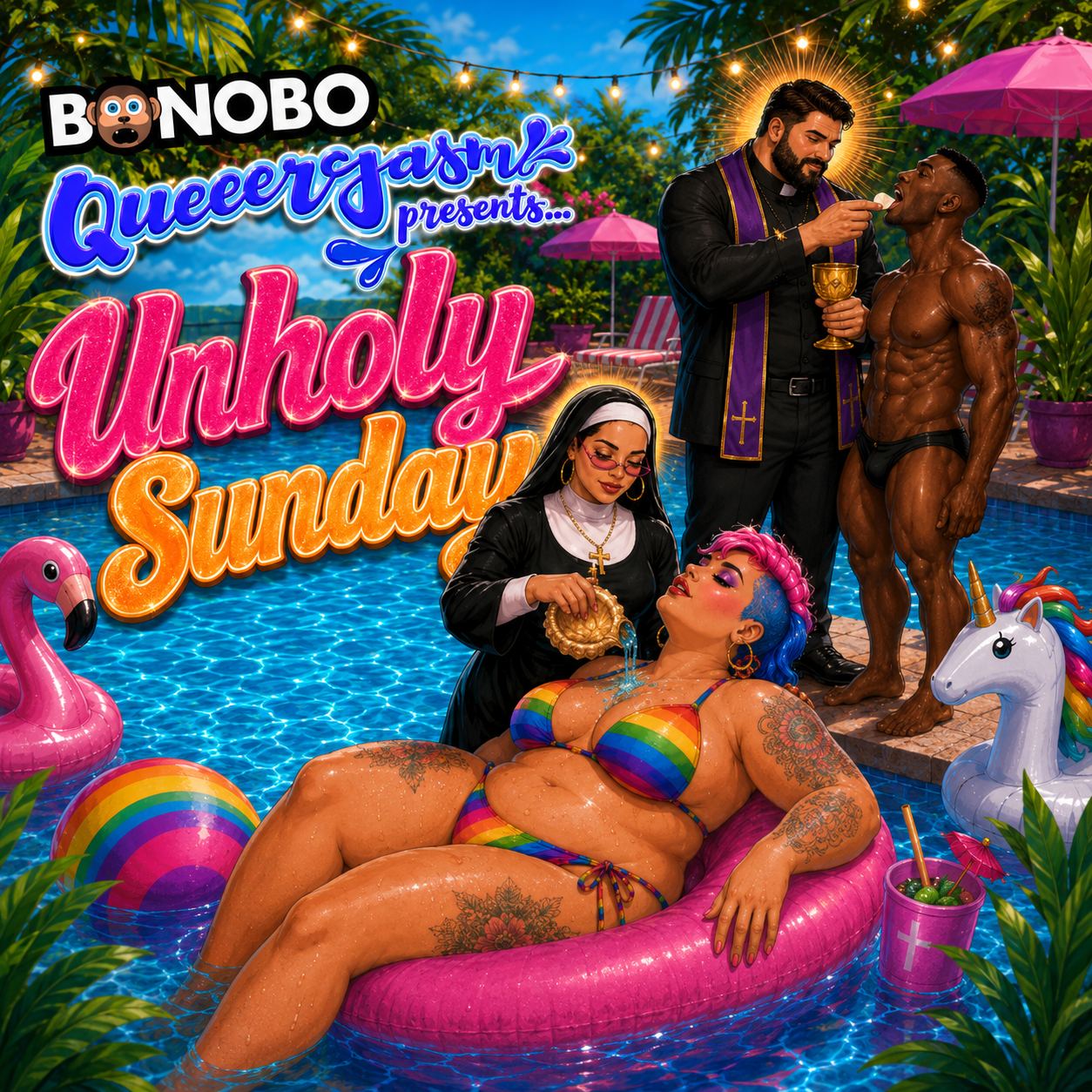 Bonobo Network presents: Queergasm Unholy Sunday