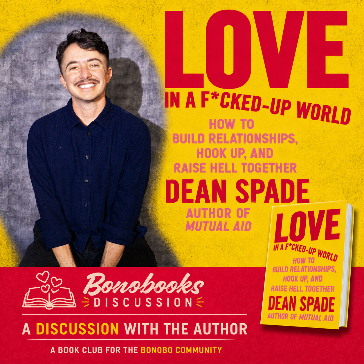 Bonobooks Discussion Media-Break: “Love in a F*cked Up World by Dean Spade