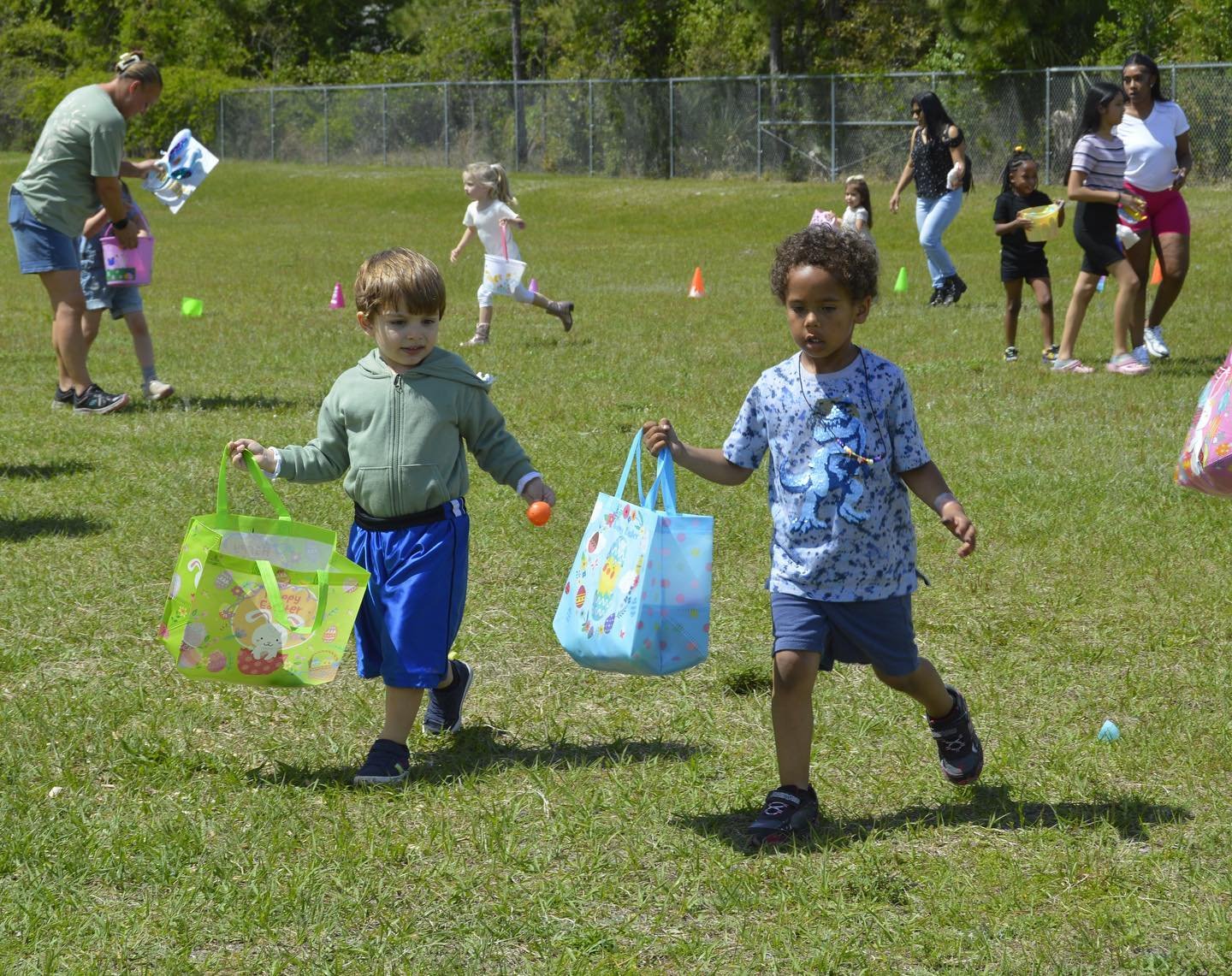 The clouds parted and it was nothing but sunshine and smiles at today&rsquo;s Community Easter Egg Hunt at Westside Elementary Daytona Beach! ☀️🐰

God is good!