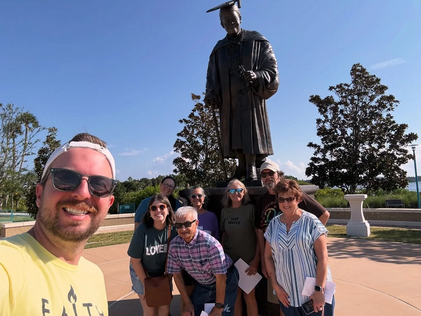 This weekend, a group from The Gathering Place visited local Volusia county landmarks dedicated to Civil Rights leaders like Mary McLeod Bethune, Jackie Robinson, Howard Thurman, Mary Harrell museum, &amp; what remains of the Freemanville settlement.