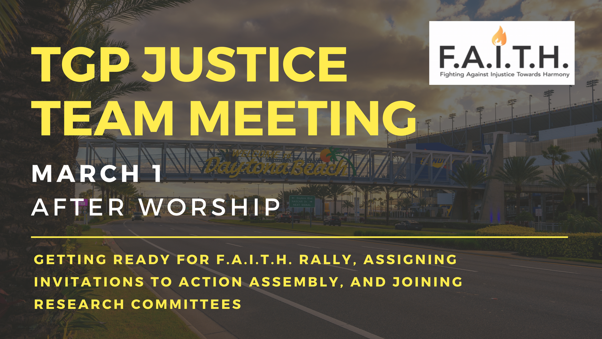 TGP Justice Team Meeting