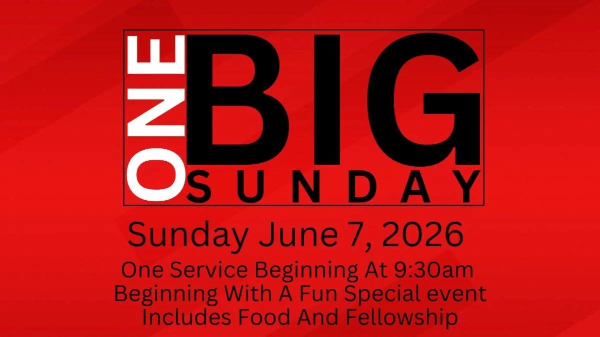 One Big Sunday!