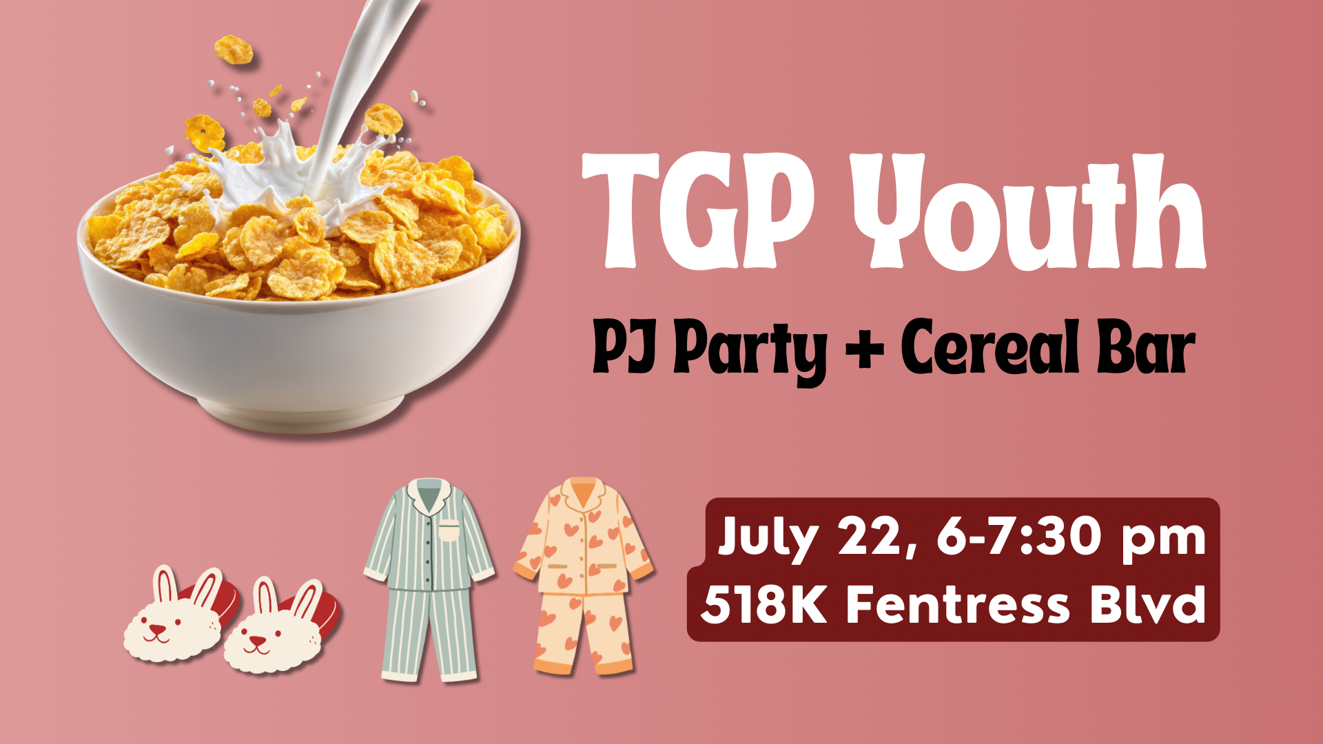 TGP Youth PJ Party
