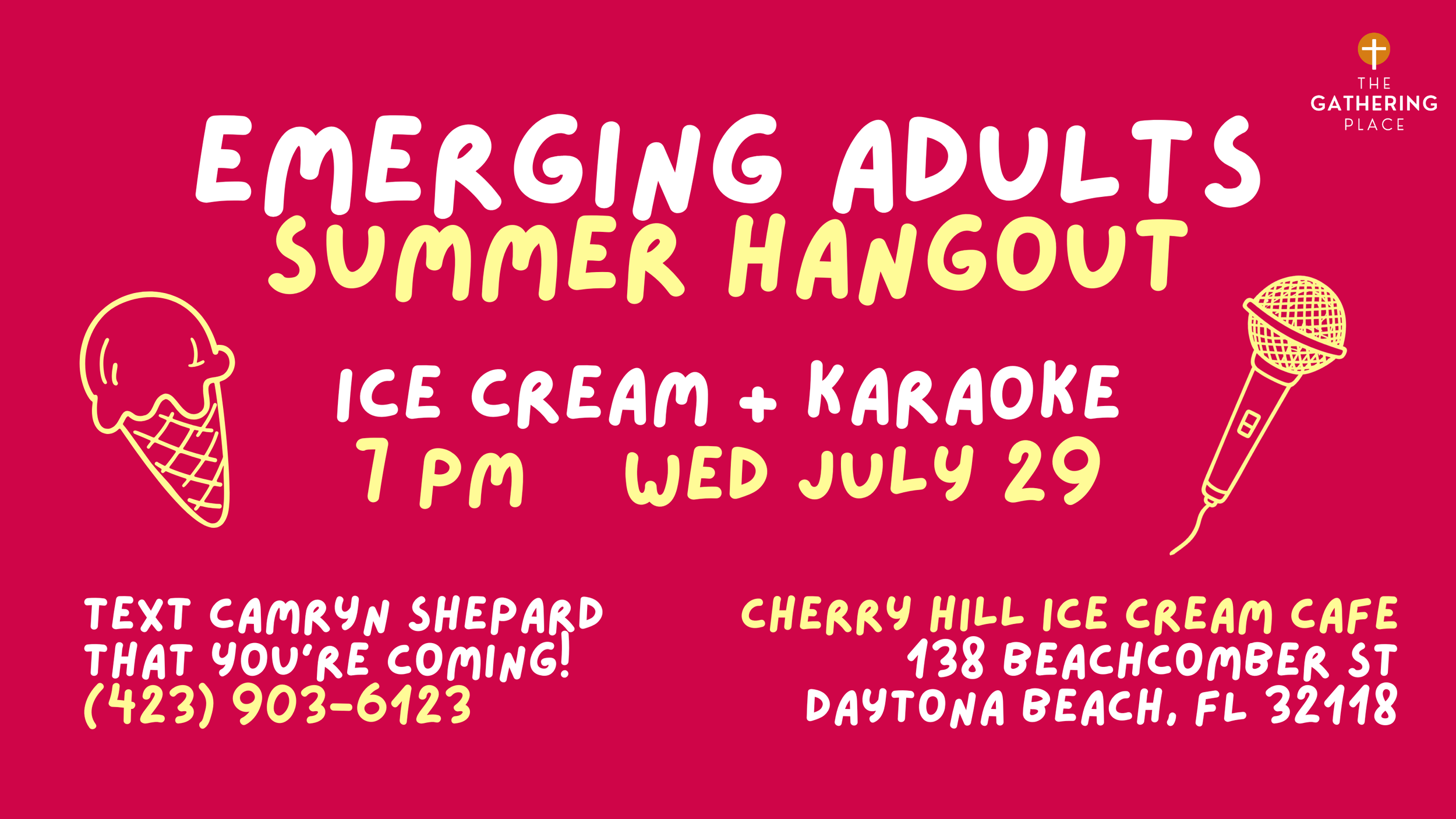 Emerging Adult Summer Hangour