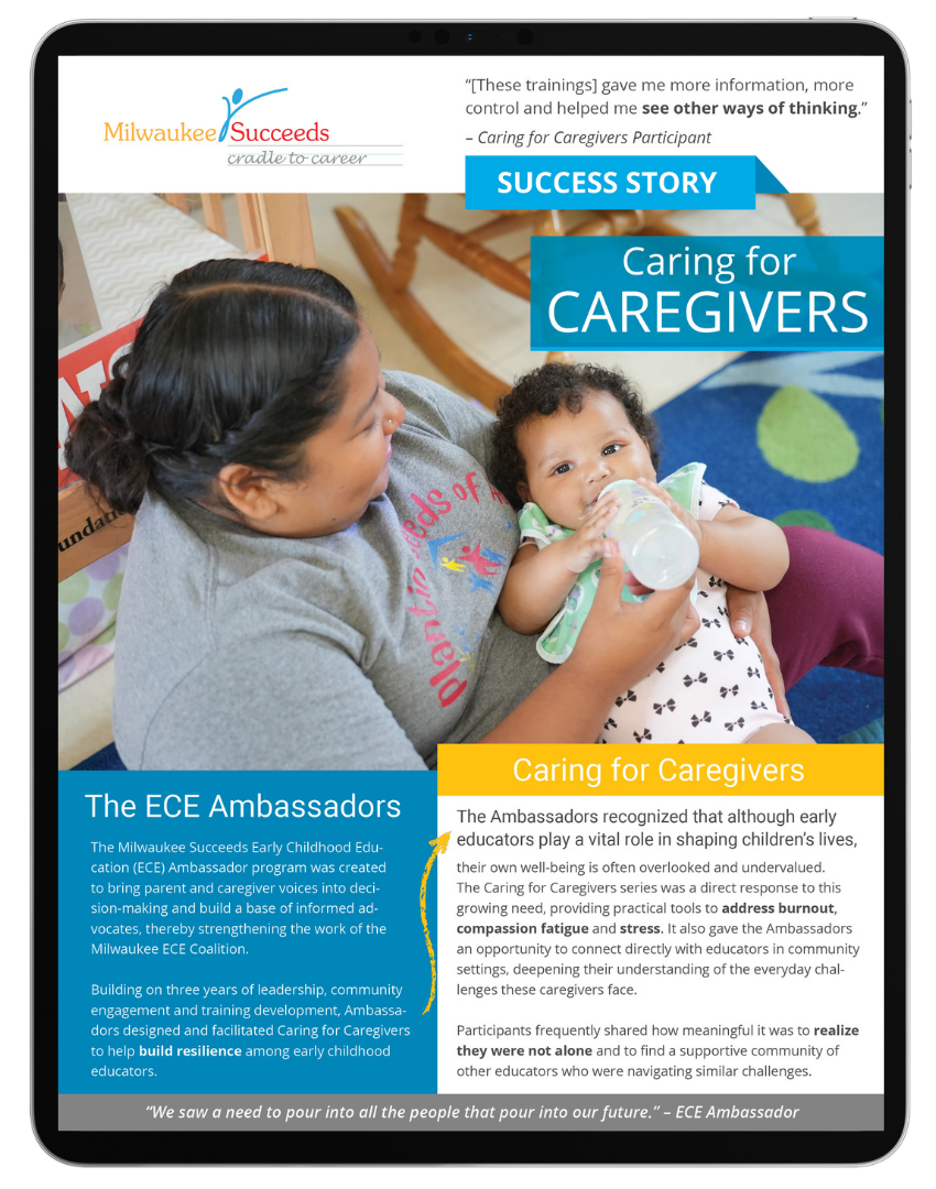 Caring for Caregivers Success Story