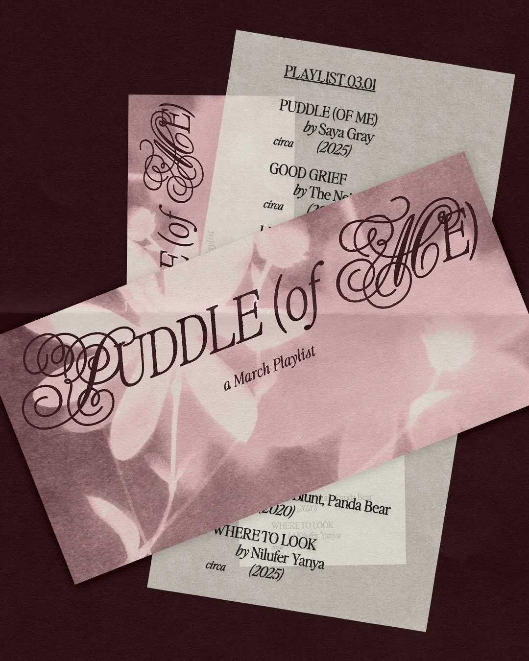 Happy March 1st 🎴

Here&rsquo;s a playlist + a February dump. I went on a lot of sunset walks, single handedly kept my local cinema in business &amp; scream-cried in my car a couple times :) praying for answered prayers in March.