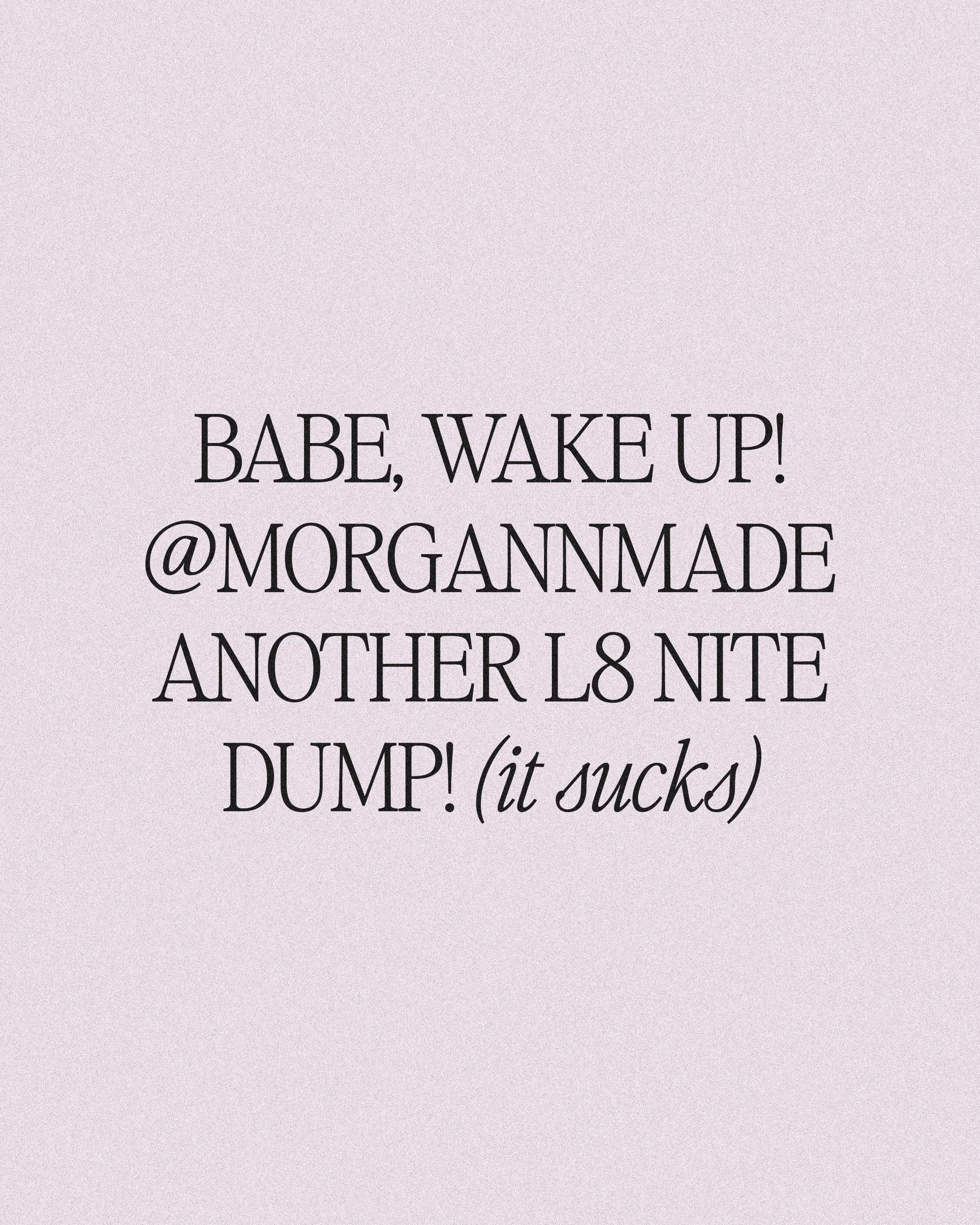 here, damn #l8nitedump