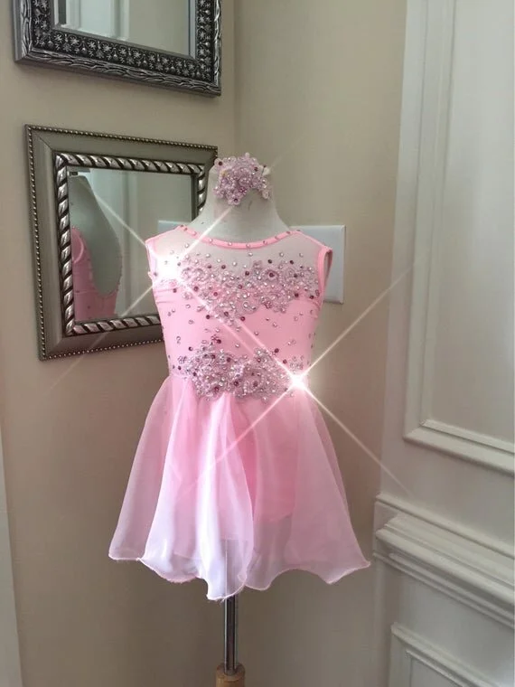 One Piece Custom Lyrical Dance Costume Dress  Elite Custom Costumes