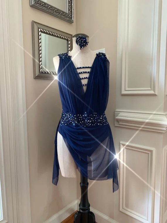 Custom Dance Costume Lyrical Jazz Contemporary  Elite Custom Costumes