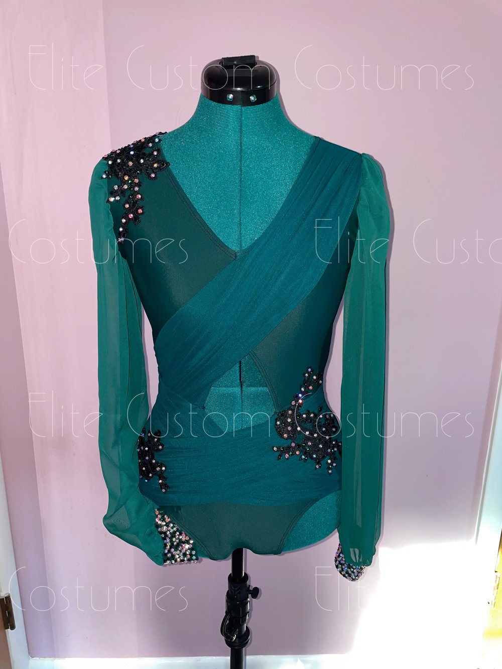 slim fit dress slacks NEW Child Large green lyrical/contemporary ready-to-ship dance costume –  Bryn Lavinia Designs