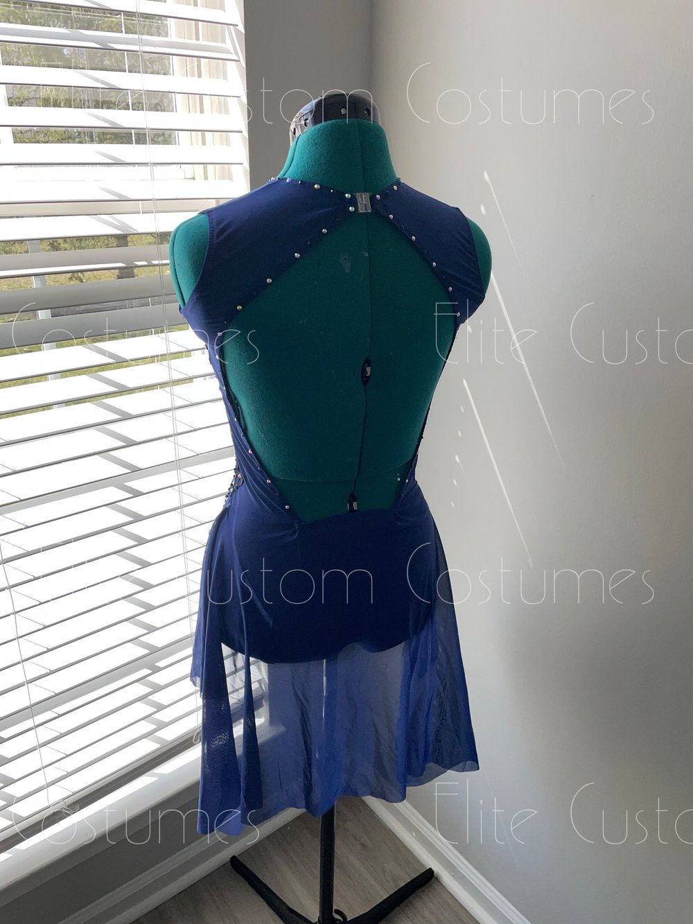 princess polly baby blue dress Womens Stretchy Shiny Rhinestone Polyester Dance Performance Costume for  Belly Dancing Size S from Dhgate Stage Wear main image 0