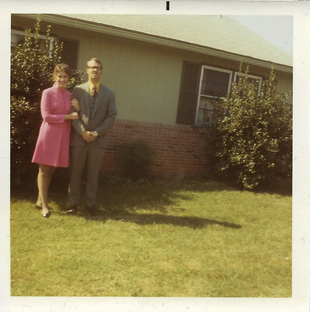 My mom and dad, circa 1969.